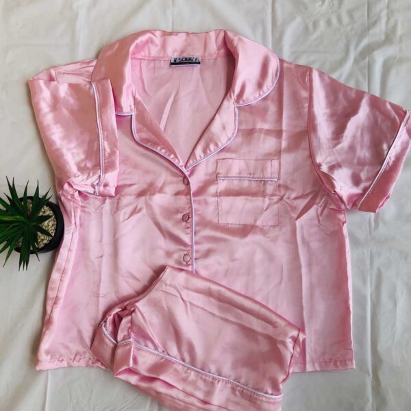 Pink-Satin-Pyjamas