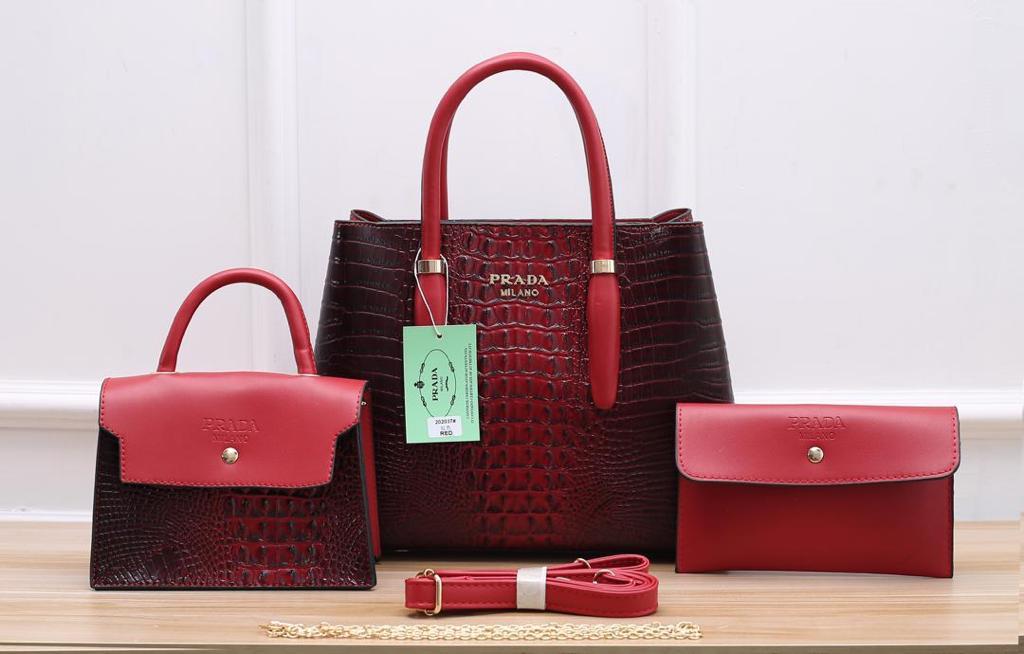 Prada Red Doctors Bag ○ Labellov ○ Buy and Sell Authentic Luxury