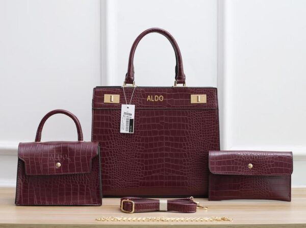 aldo handbag set women purplebag mini handbag and purse